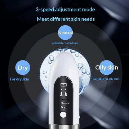Black Pore Vacuum Remover Electric Micro Bubble Cleanser USB Recharge Beauty Device Skin Care Instrument Tool